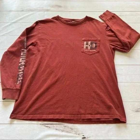 Harley Davidson Mens Dubai long sleeve shirt Motor Harley Davidson cycle… - Picture 2 of 12